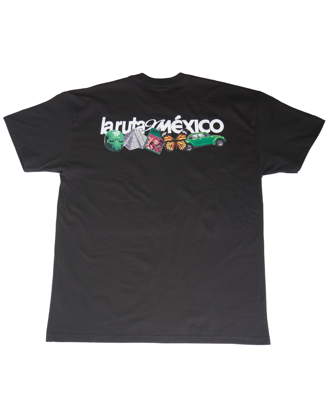 LA RUTA X MÉXICO FLAKO STIK BLACK TEE