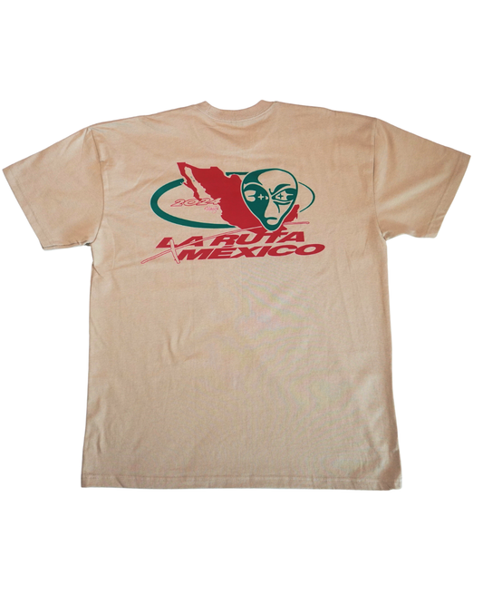 LA RUTA X MEXICO FLAKO STIK SAND TEE